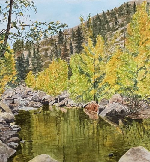 Watercolor Artist Fine Art Melanie Walters Hope Valley Landscapes