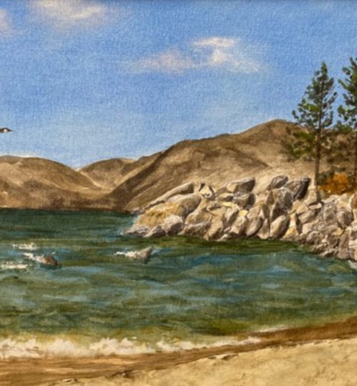 Melanie Walters Watercolor Artist Lake Tahoe Nevada Landscape
