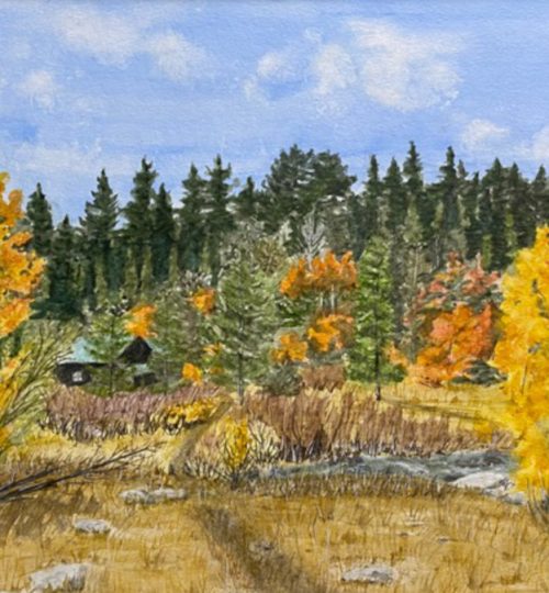 Melanie Walters Watercolor Artist Hope Valley Landscape