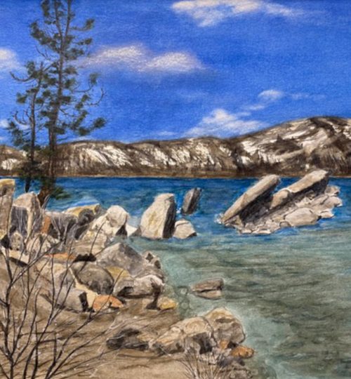 Melanie Walters Watercolor Artist Lake Tahoe Nevada Landscape