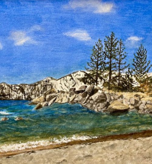 Melanie Walters Watercolor Artist Lake Tahoe Nevada Landscape