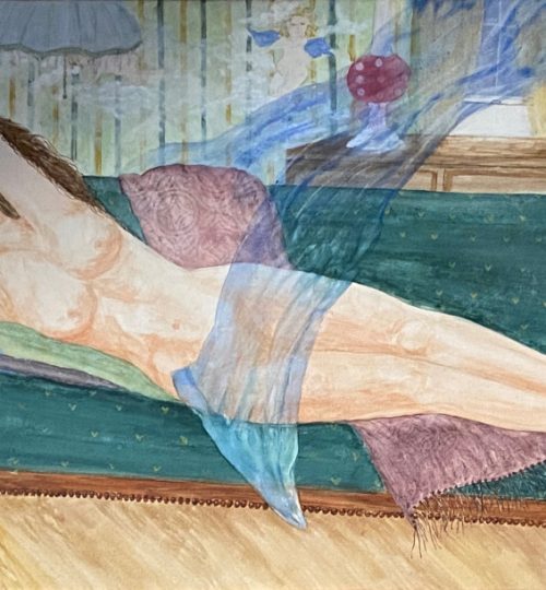 Melanie Walters Watercolor Artist Nude Fine Art