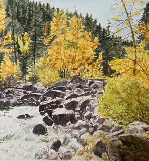 Melanie Walters Watercolor Artist Landscapes Hope Valley California Fine Art